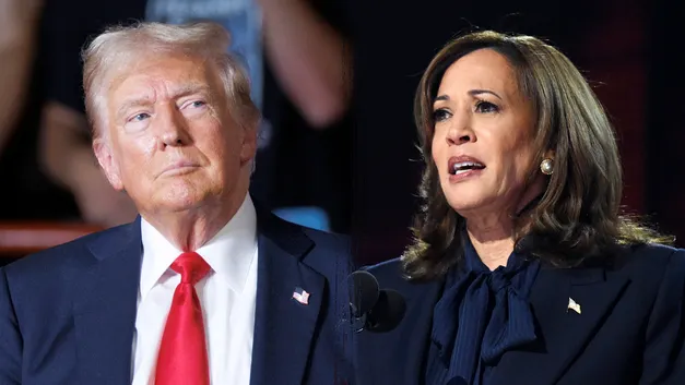 Trump and HArris