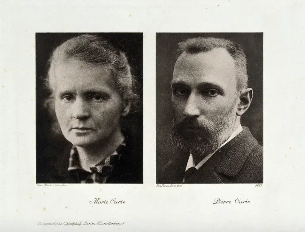 Marie Curie and Pierre Curie 1